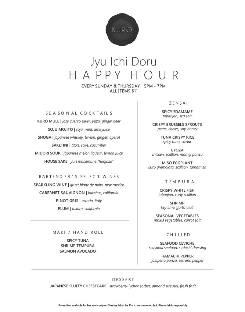 The Happiest Happy Hours